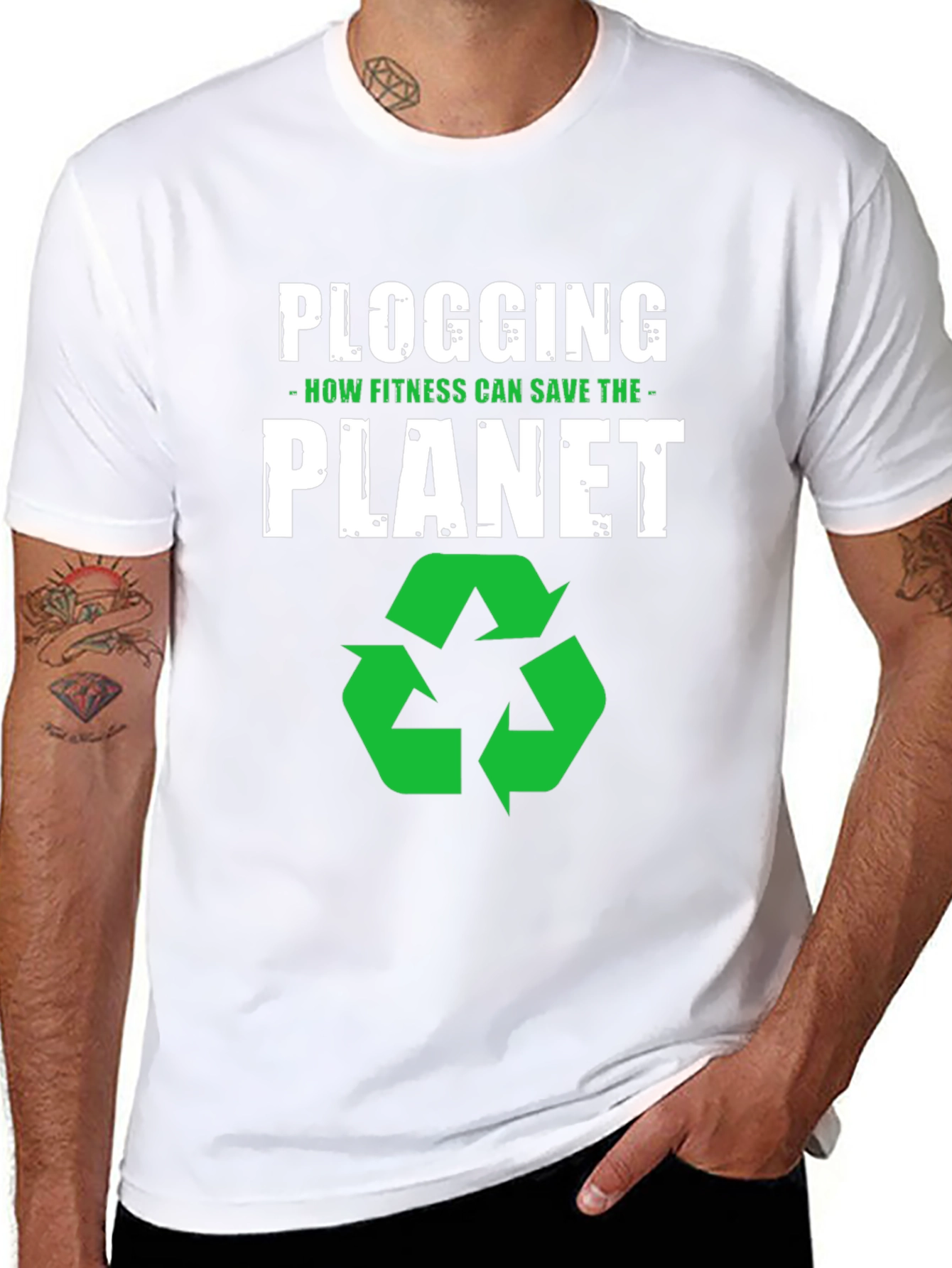 Plogging - How Fitness Can Save The Planet T-Shirt