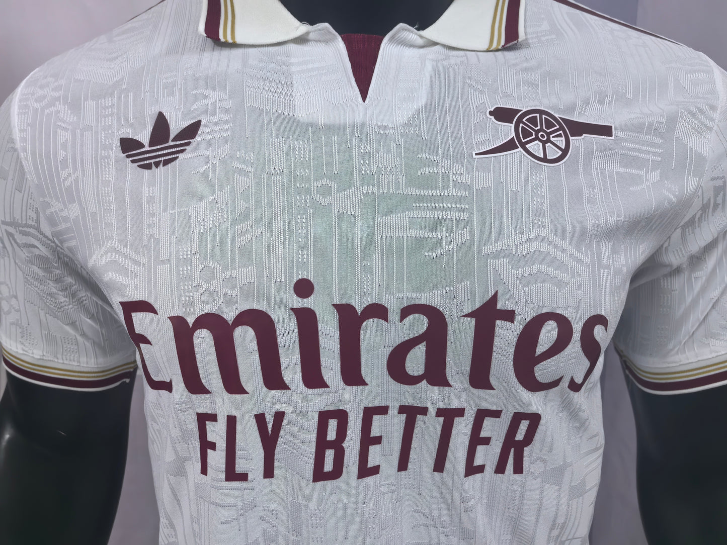 Arsenal 25-26 Second Away Player Version Soccer Jersey
