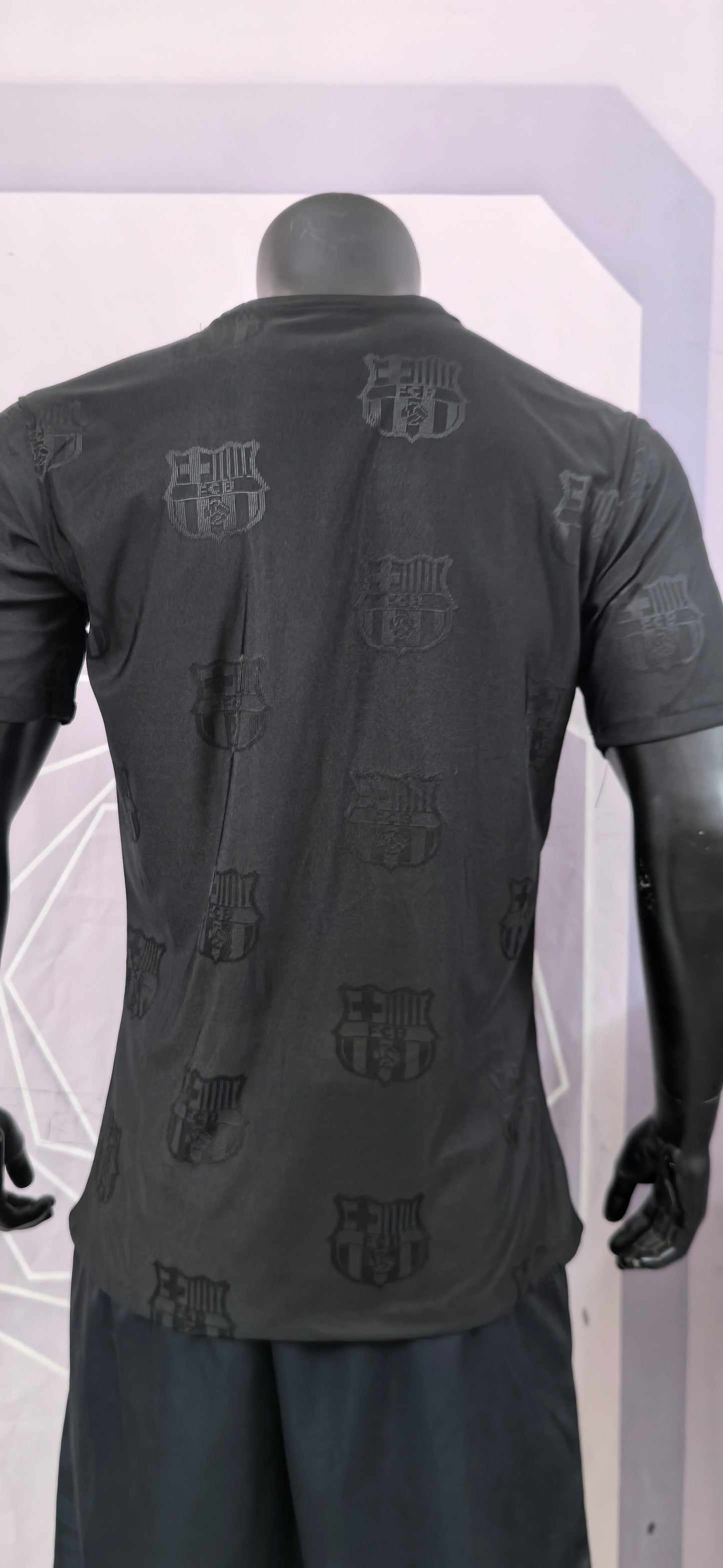 Barcelona Black Special Edition Custom Edition Jersey