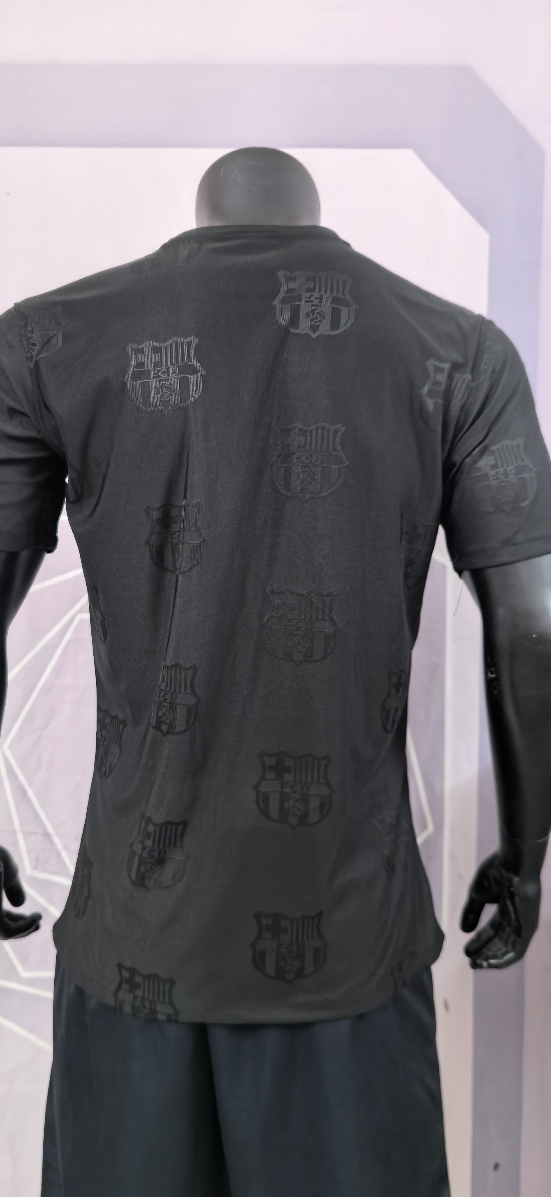 Barcelona Black Special Edition Custom Edition Jersey