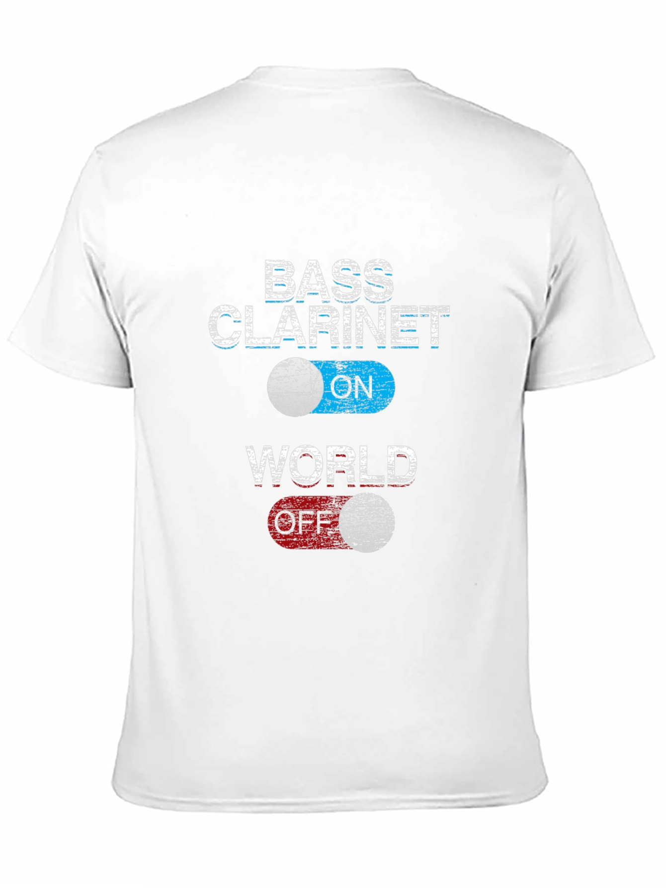 Bass Clarinet ON World OFF T-Shirt