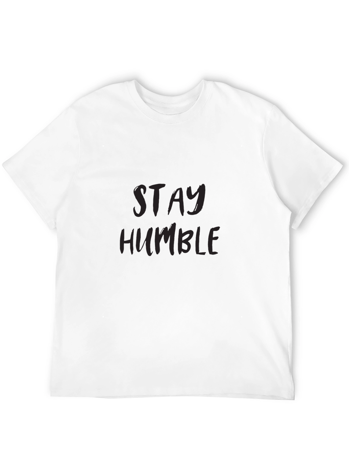 Stay Humble Black Tee - Mens Graphic T-Shirt