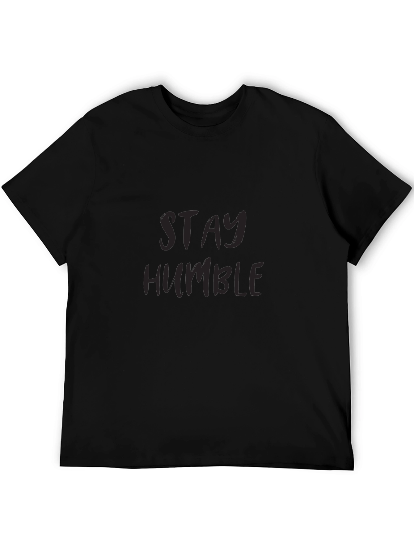 Stay Humble Black Tee - Mens Graphic T-Shirt