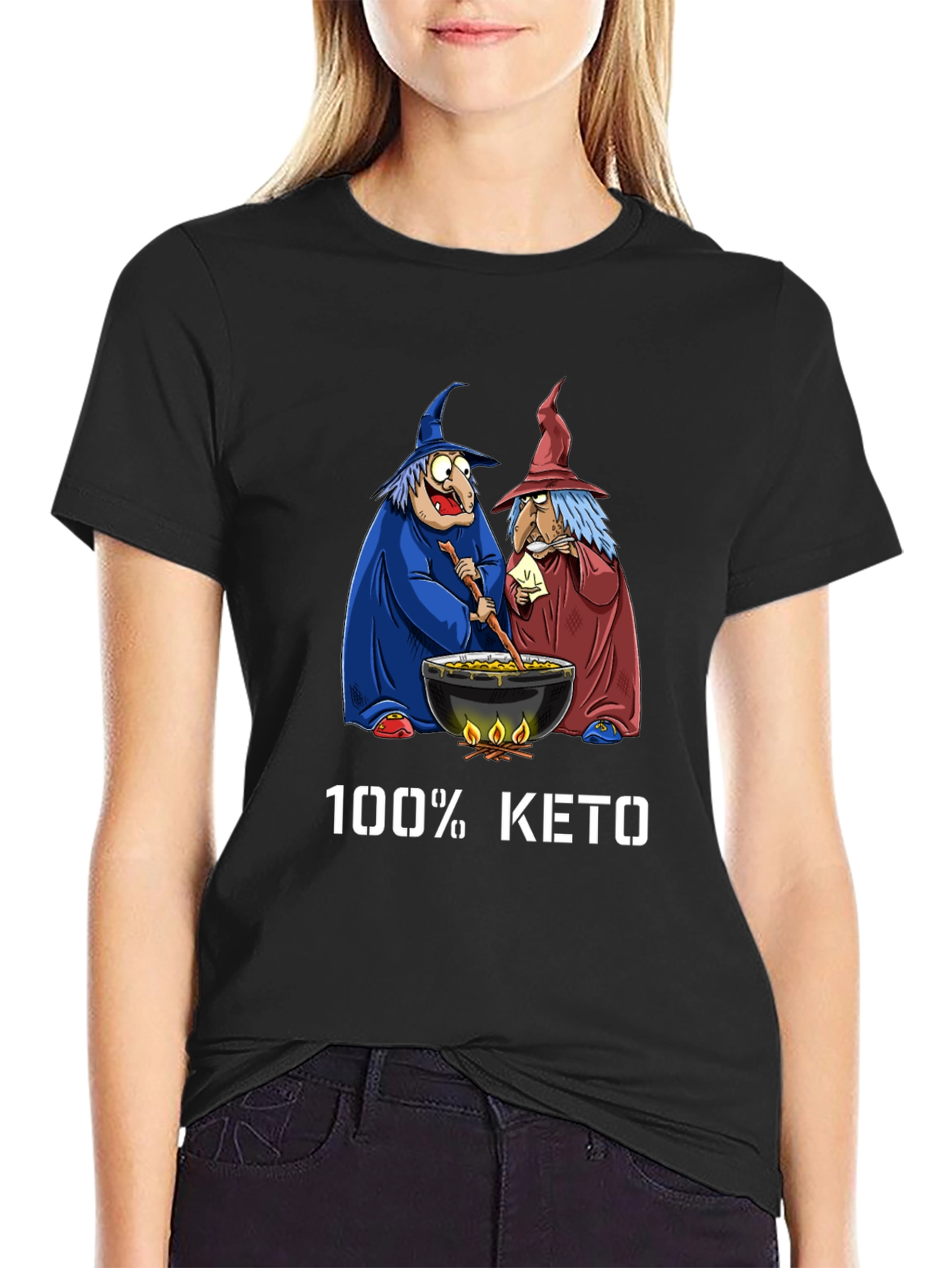 100% Keto Witches Brew T-Shirt