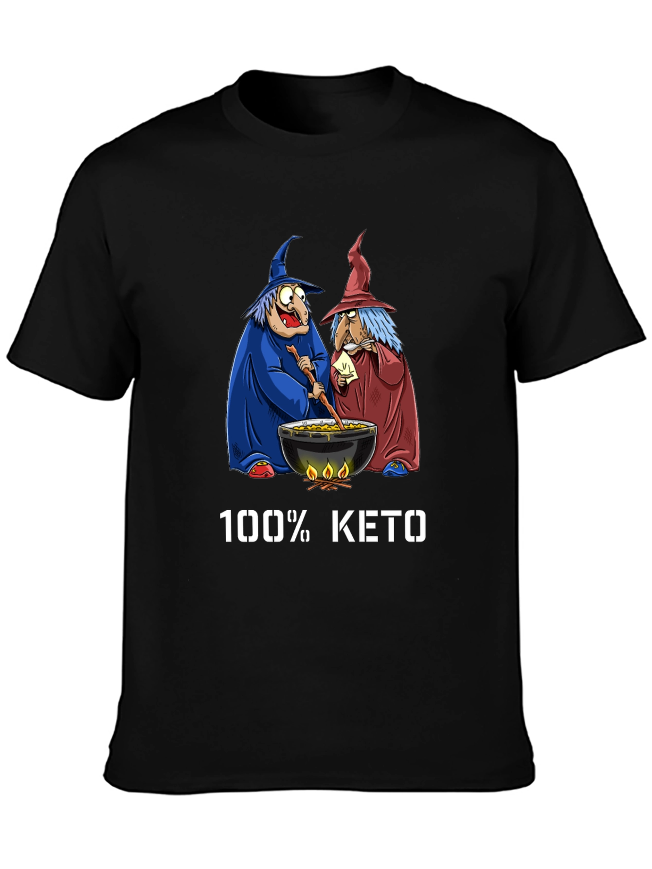 100% Keto Witches Brew T-Shirt