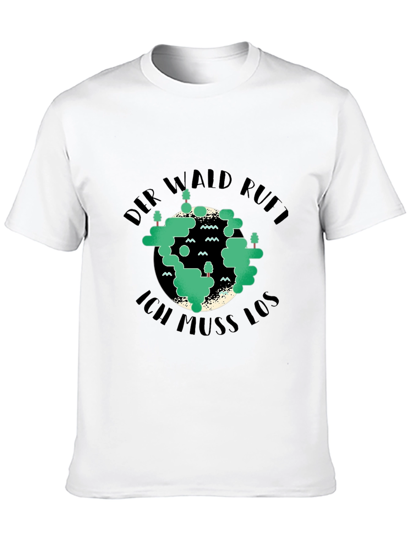 Der Wald Ruft T-Shirt - Nature Lovers Tee