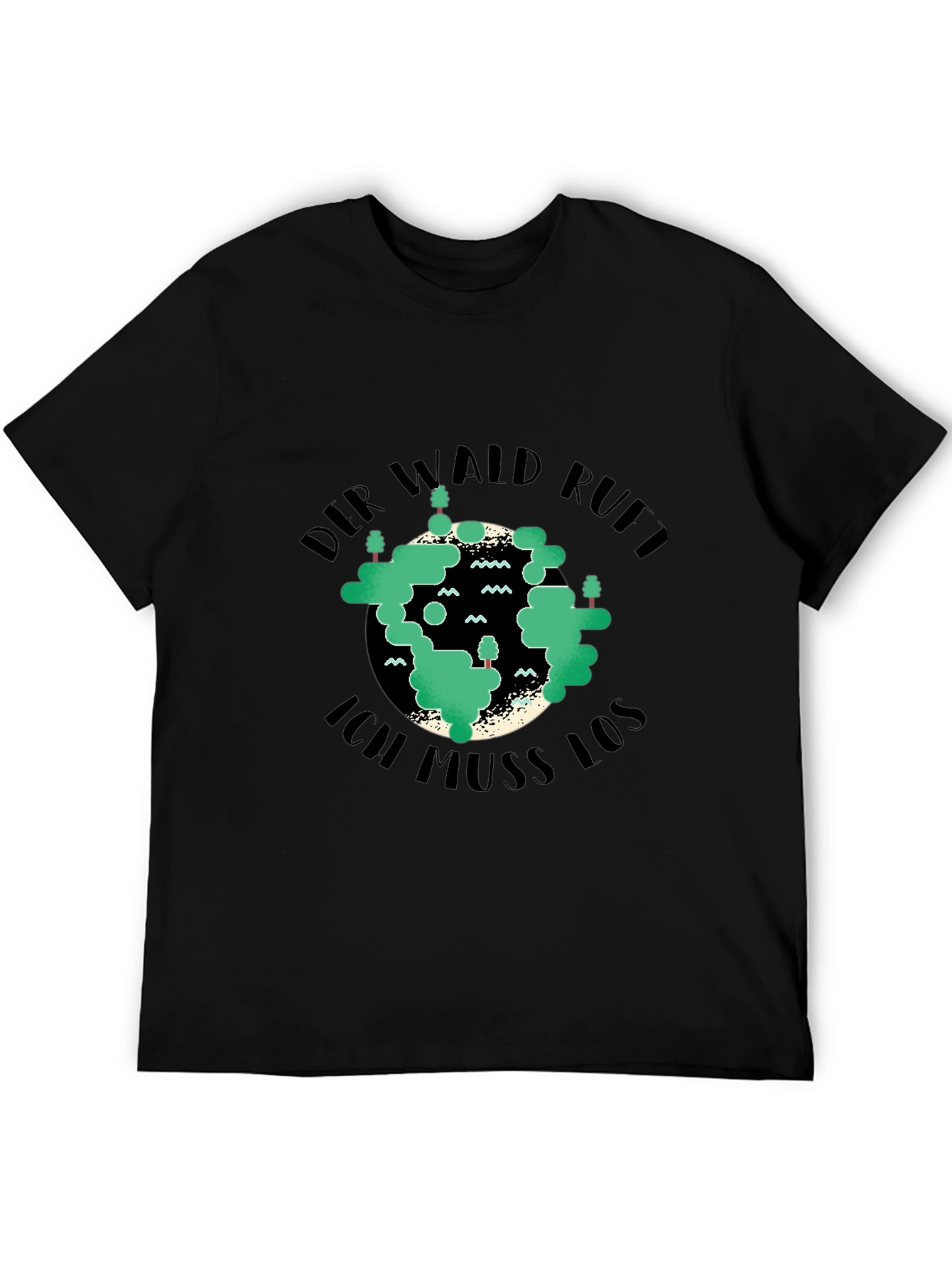 Der Wald Ruft T-Shirt - Nature Lovers Tee