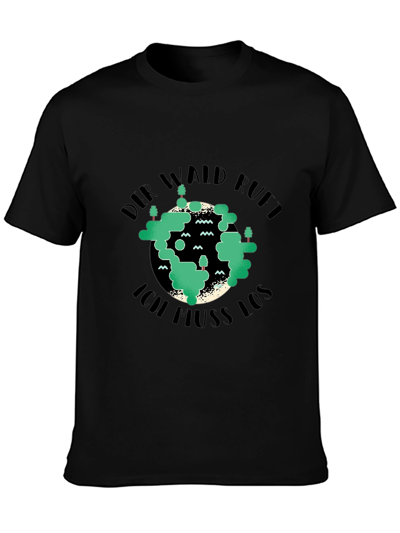 Der Wald Ruft T-Shirt - Nature Lovers Tee