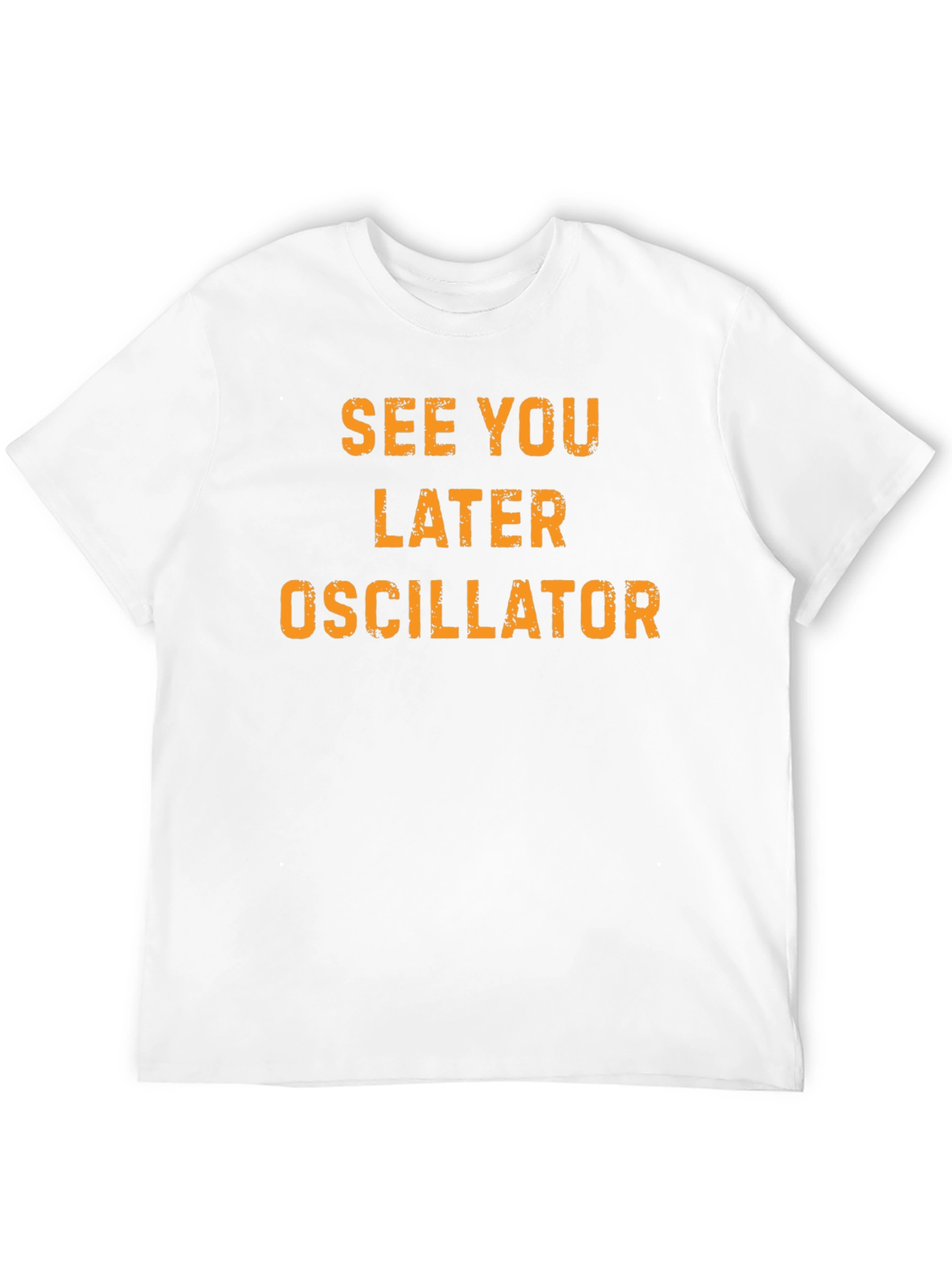 See You Later Oscillator Black T-Shirt