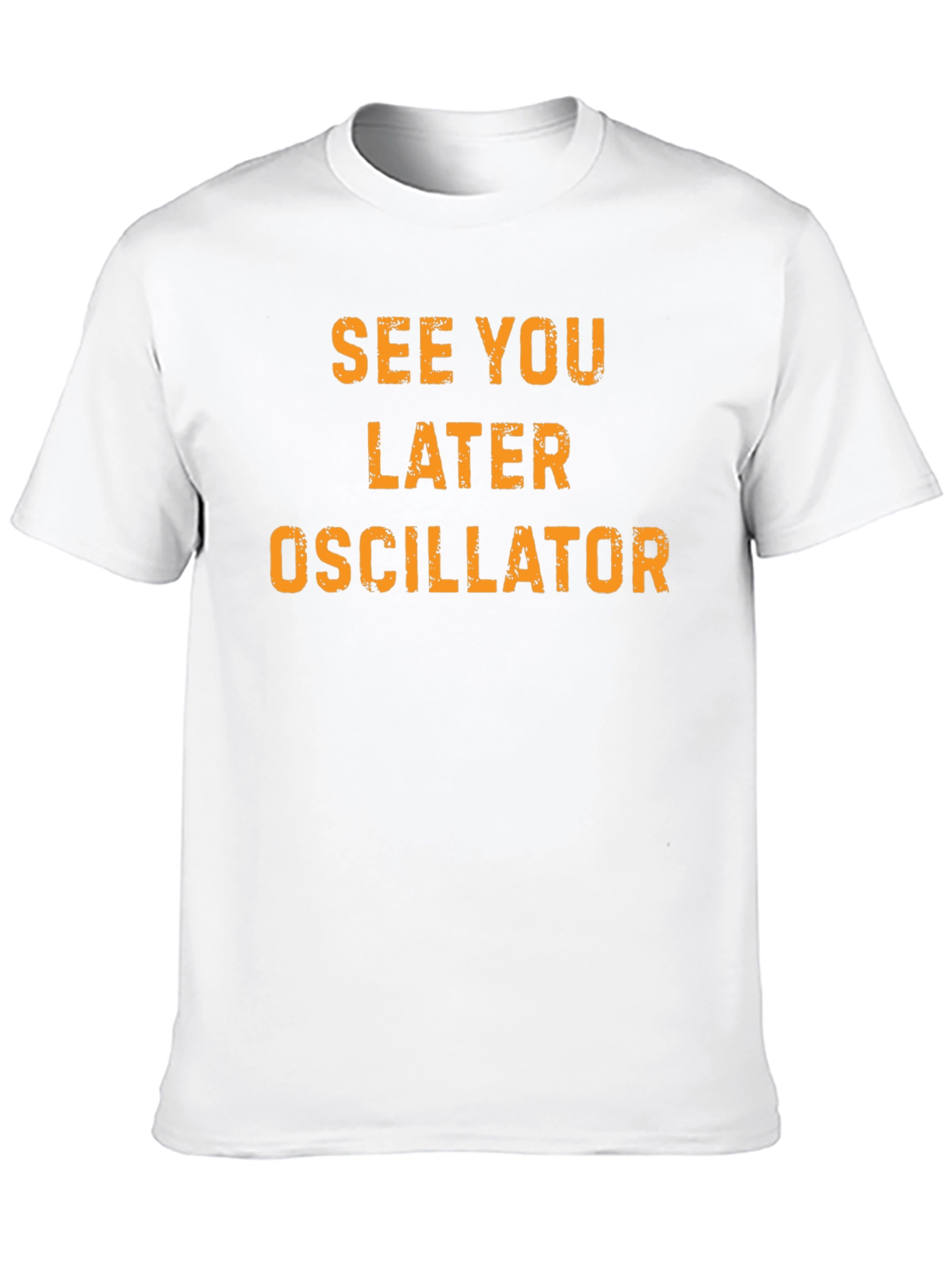 See You Later Oscillator Black T-Shirt