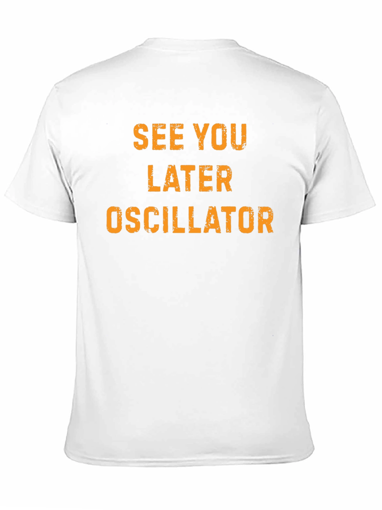 See You Later Oscillator Black T-Shirt