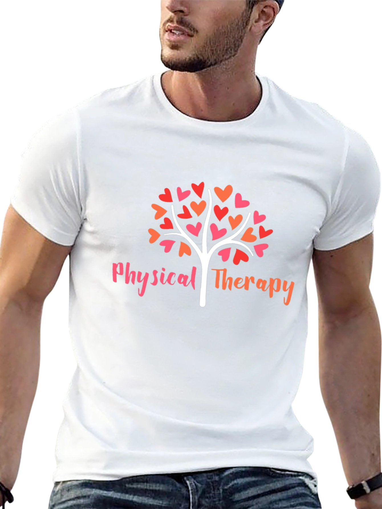 Physical Therapy Heart Tree T-Shirt