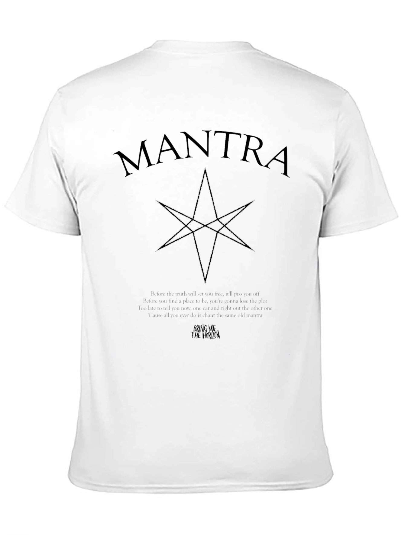 Mantra Graphic T-Shirt - Black