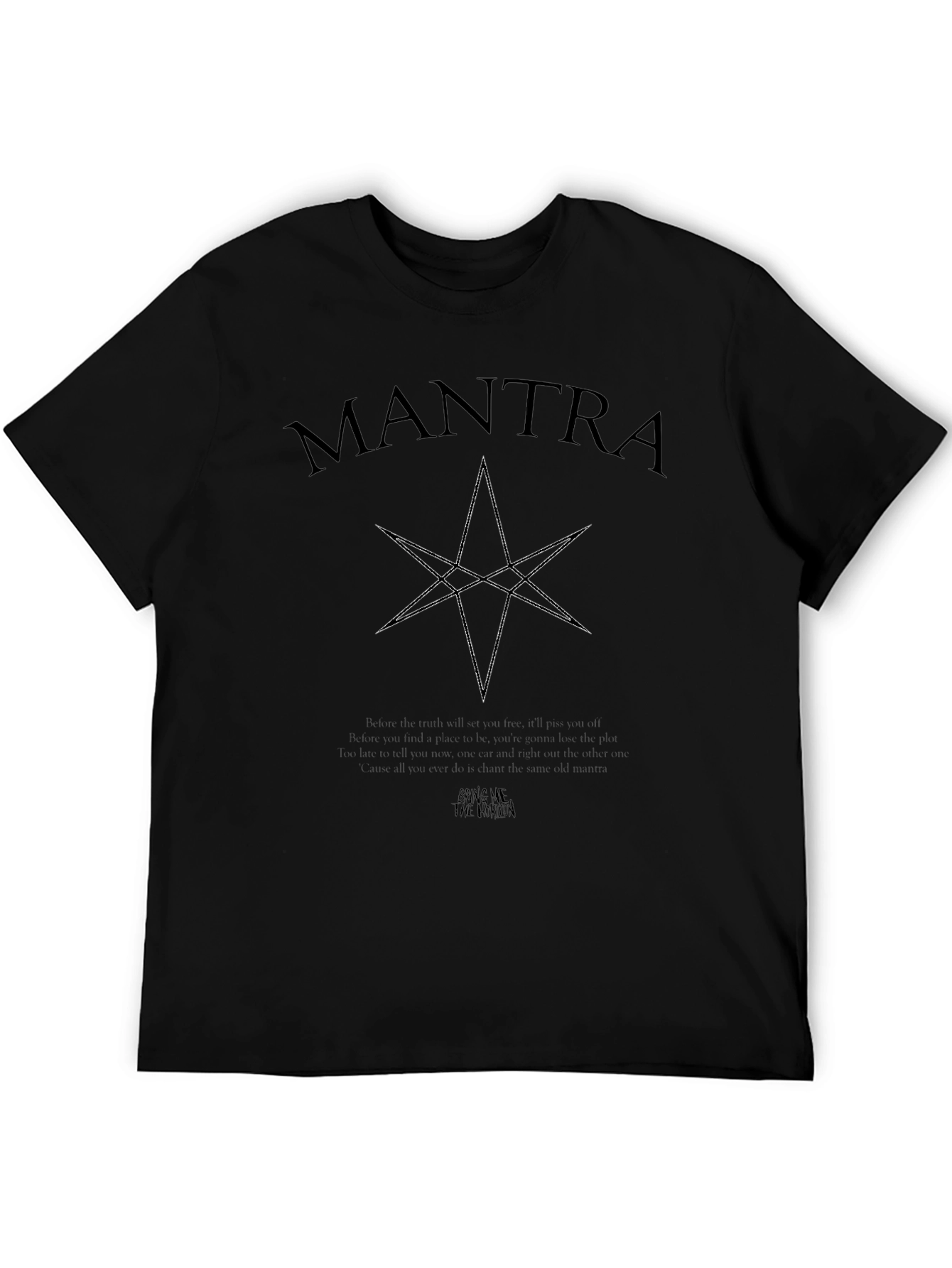 Mantra Graphic T-Shirt - Black