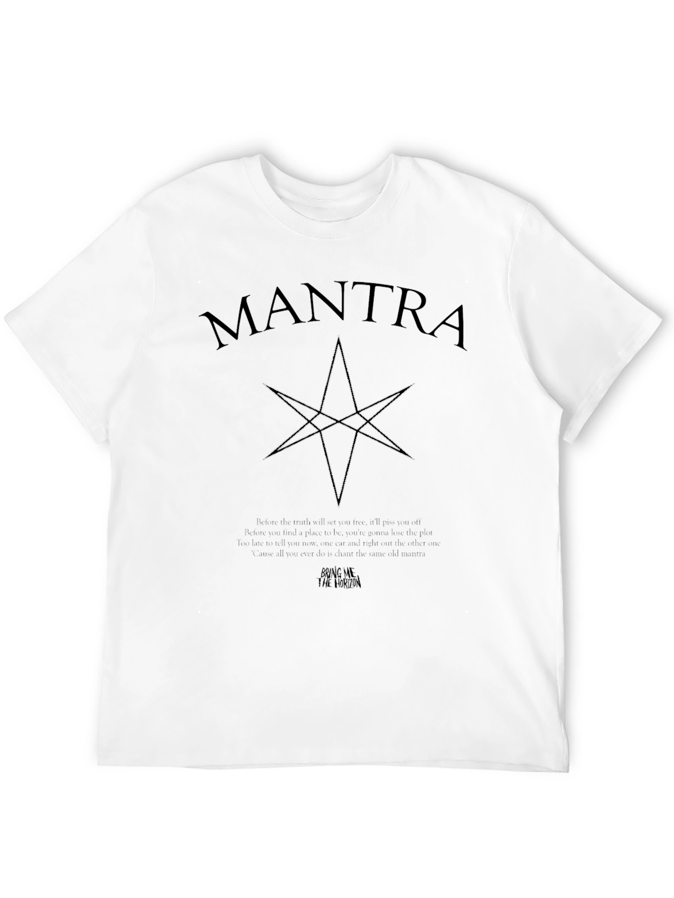 Mantra Graphic T-Shirt - Black