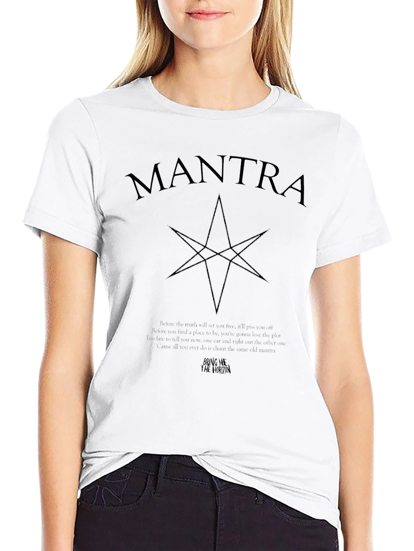 Mantra Graphic T-Shirt - Black