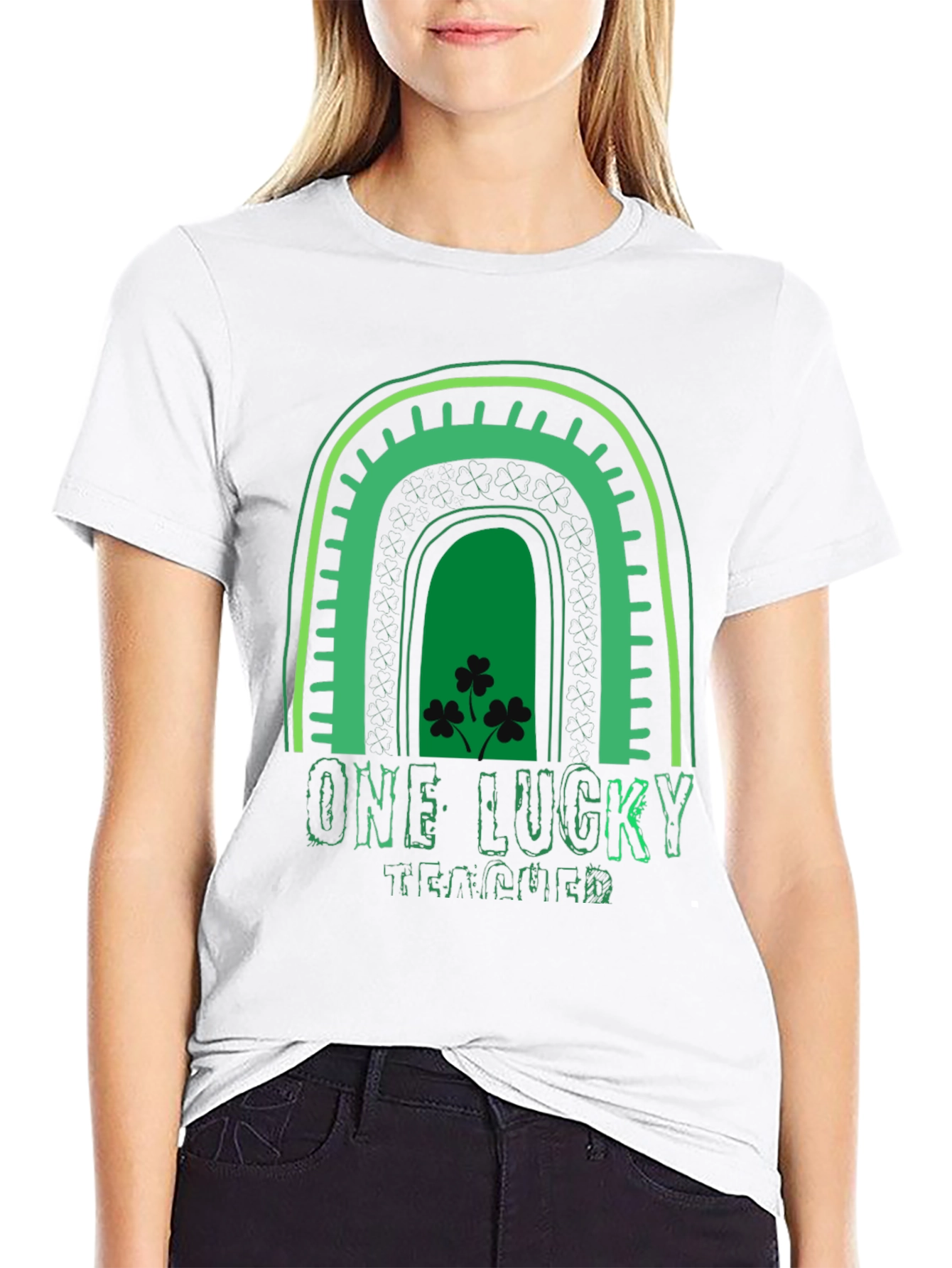 One Lucky Teacher St. Patricks Day T-Shirt