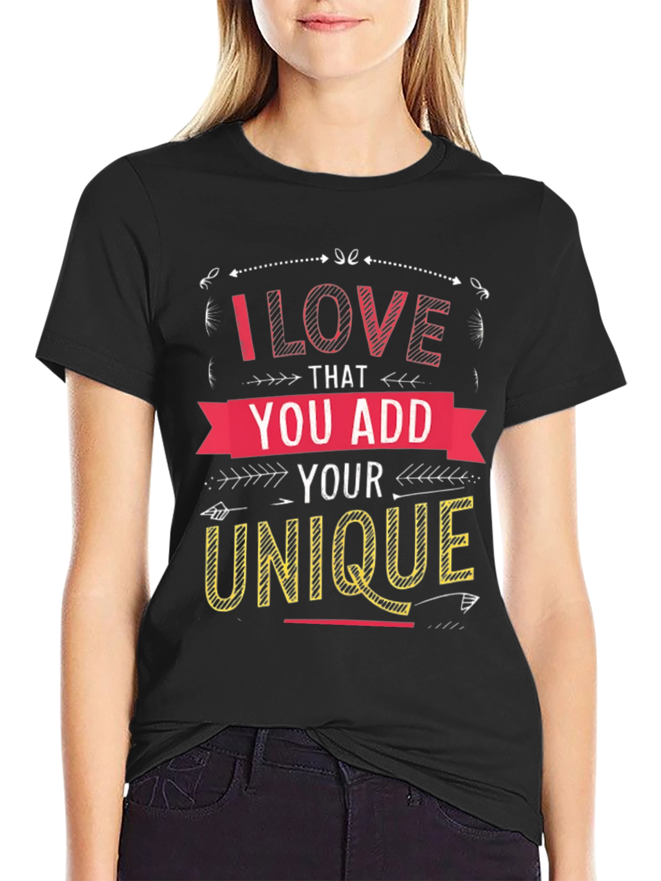 Unique Graphic Print Mens Black T-Shirt