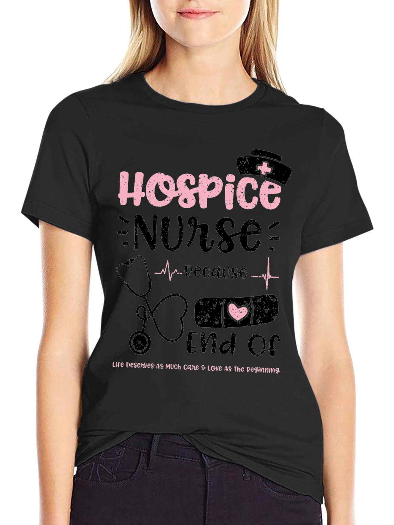 Hospice Nurse T-Shirt - End of Life Care Apparel