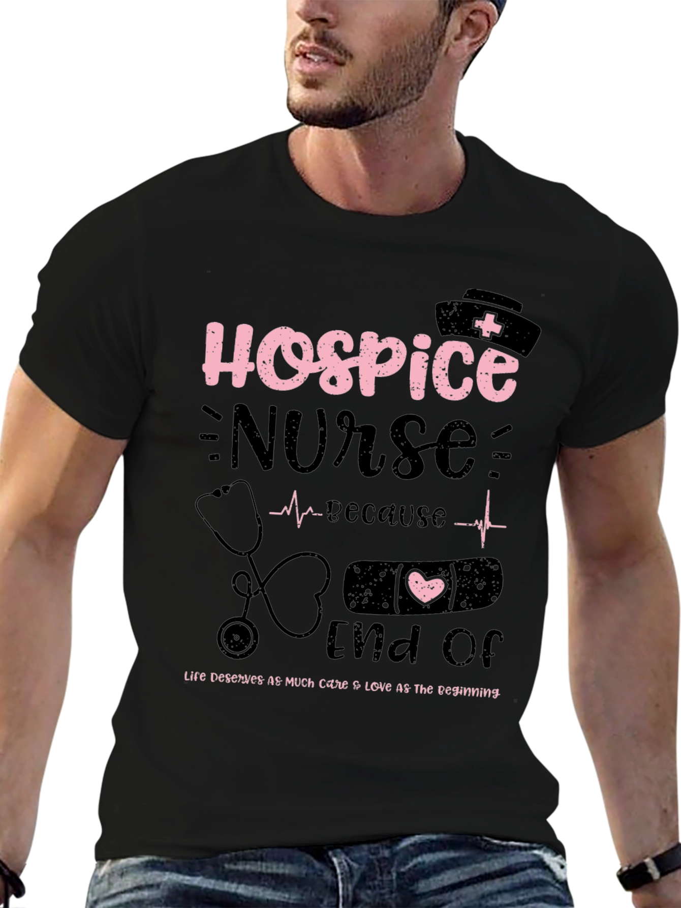 Hospice Nurse T-Shirt - End of Life Care Apparel