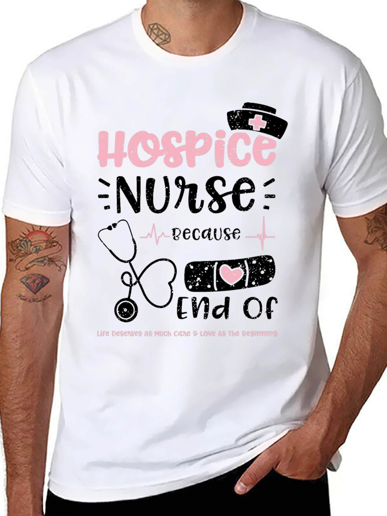 Hospice Nurse T-Shirt - End of Life Care Apparel