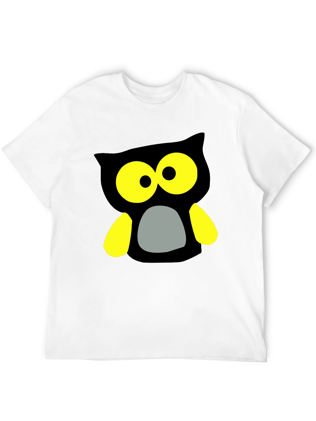 Owl Graphic Black T-Shirt