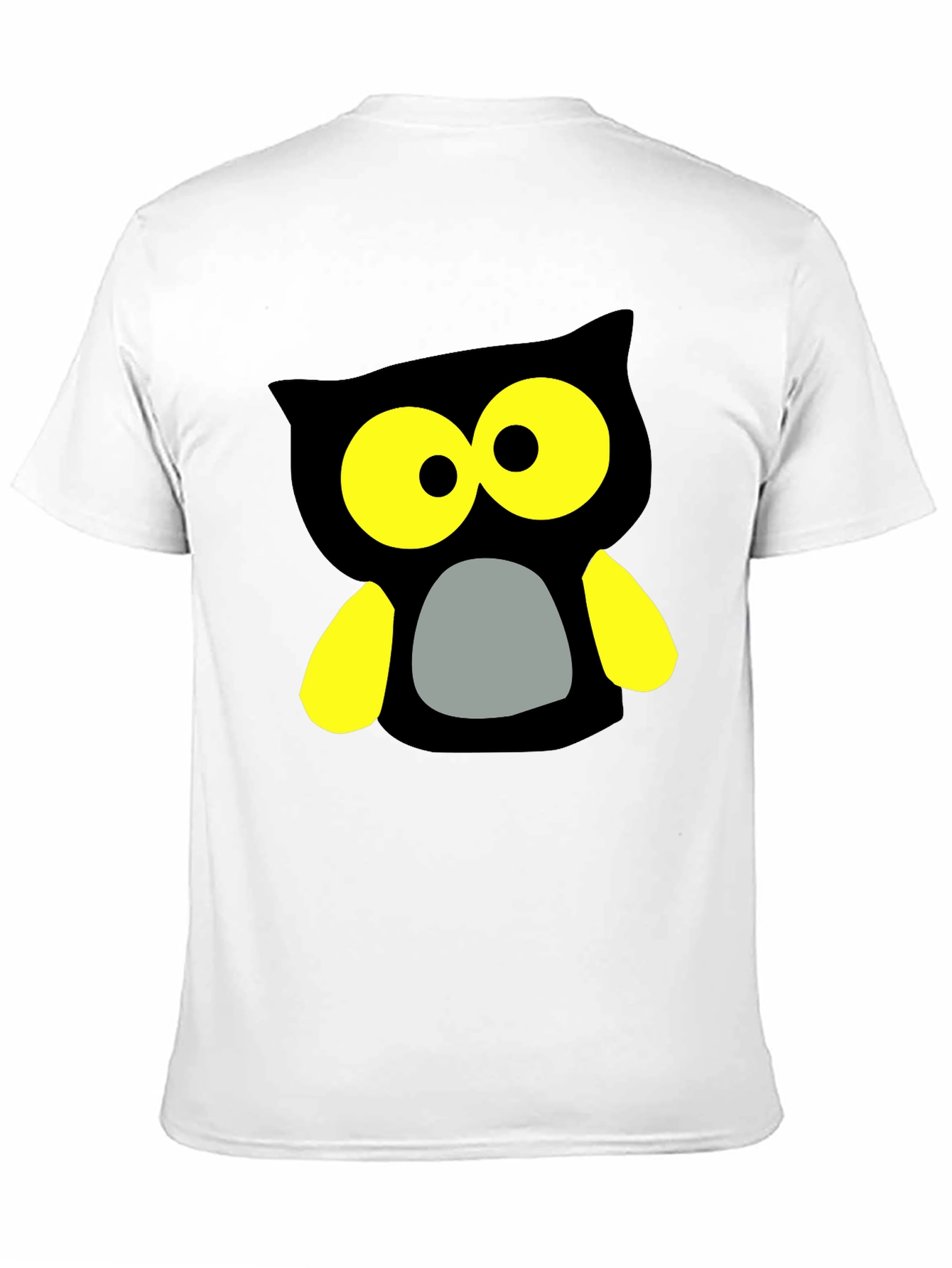 Owl Graphic Black T-Shirt