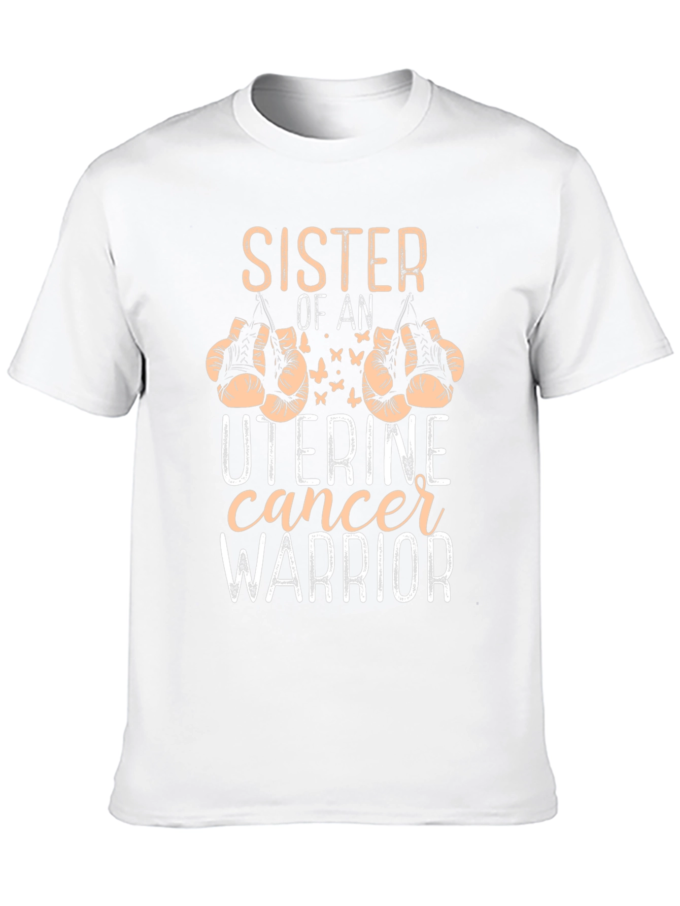 Uterine Cancer Warrior Sister T-Shirt