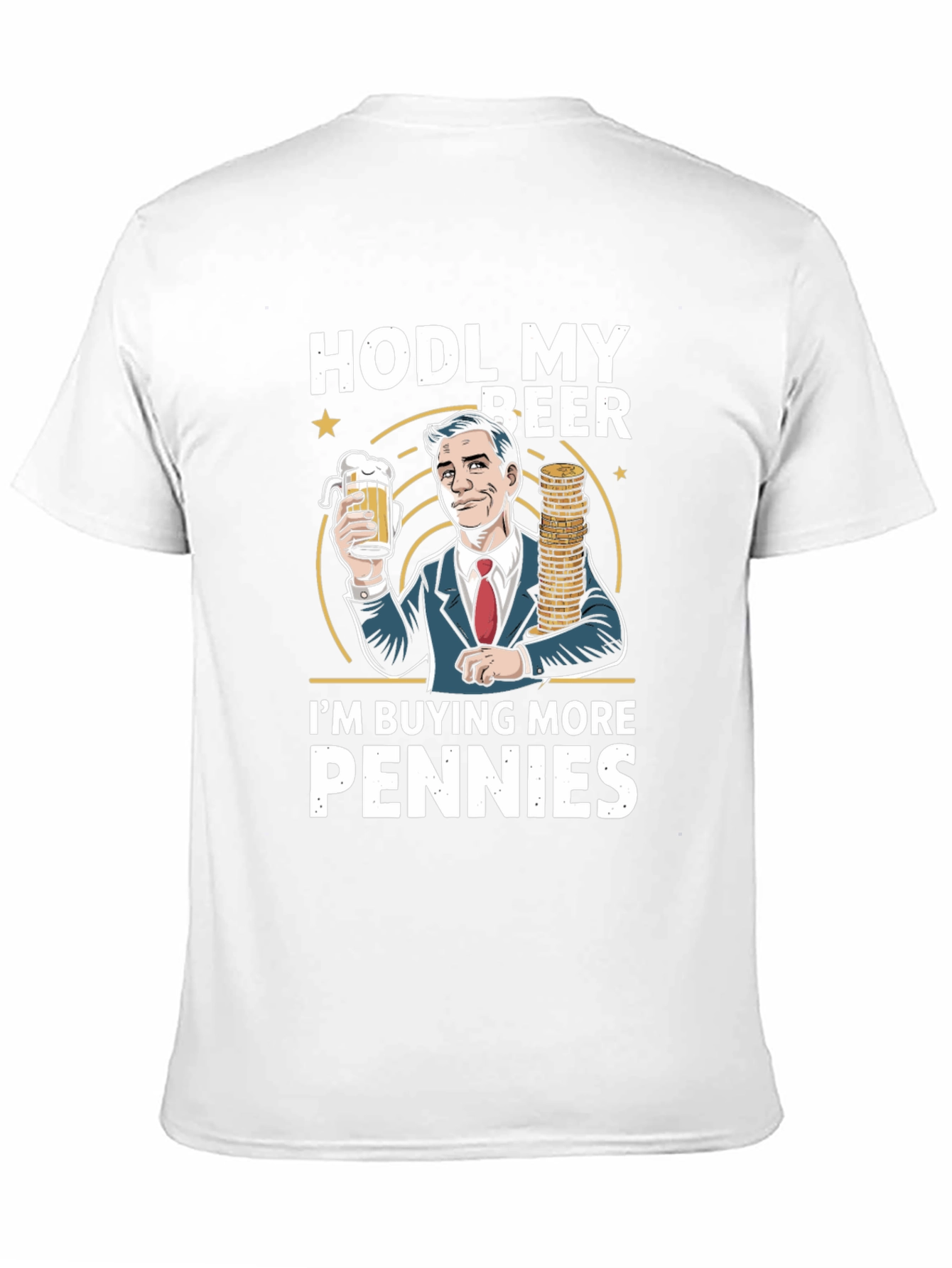 HODL My Beer Penny Stock T-Shirt
