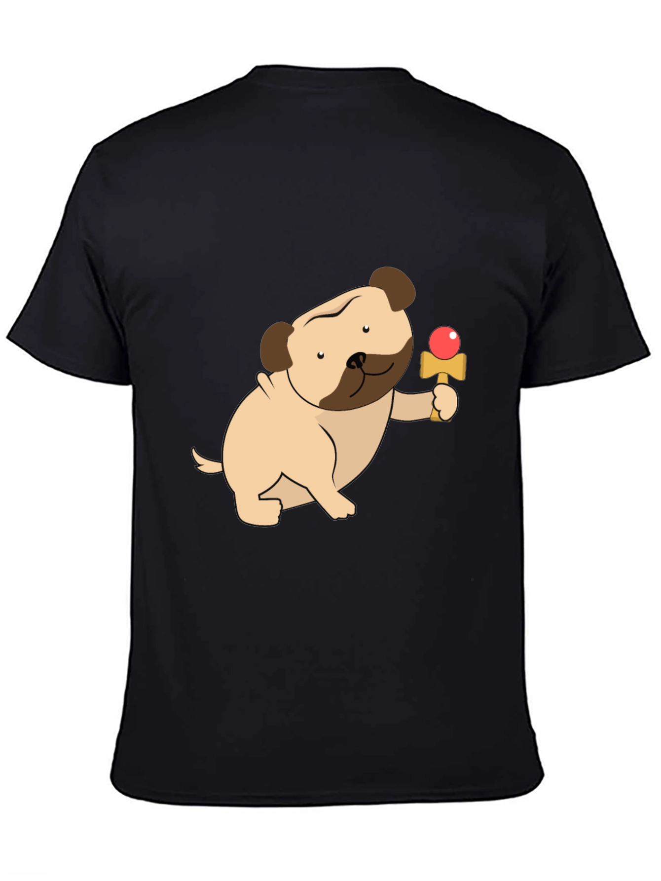 Dog Kendama Graphic Tee - Playful Comfort