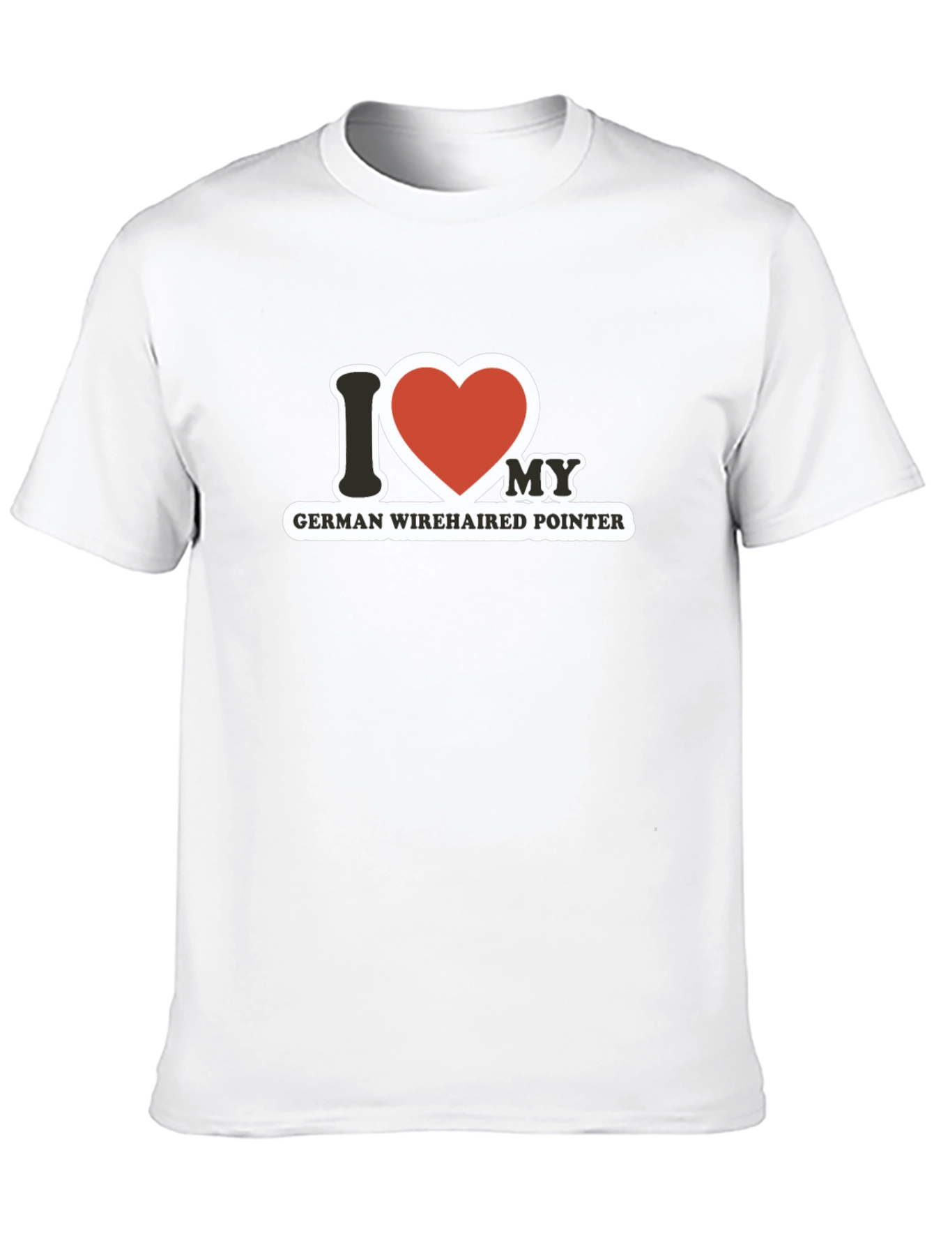 I Love My German Wirehaired Pointer T-Shirt