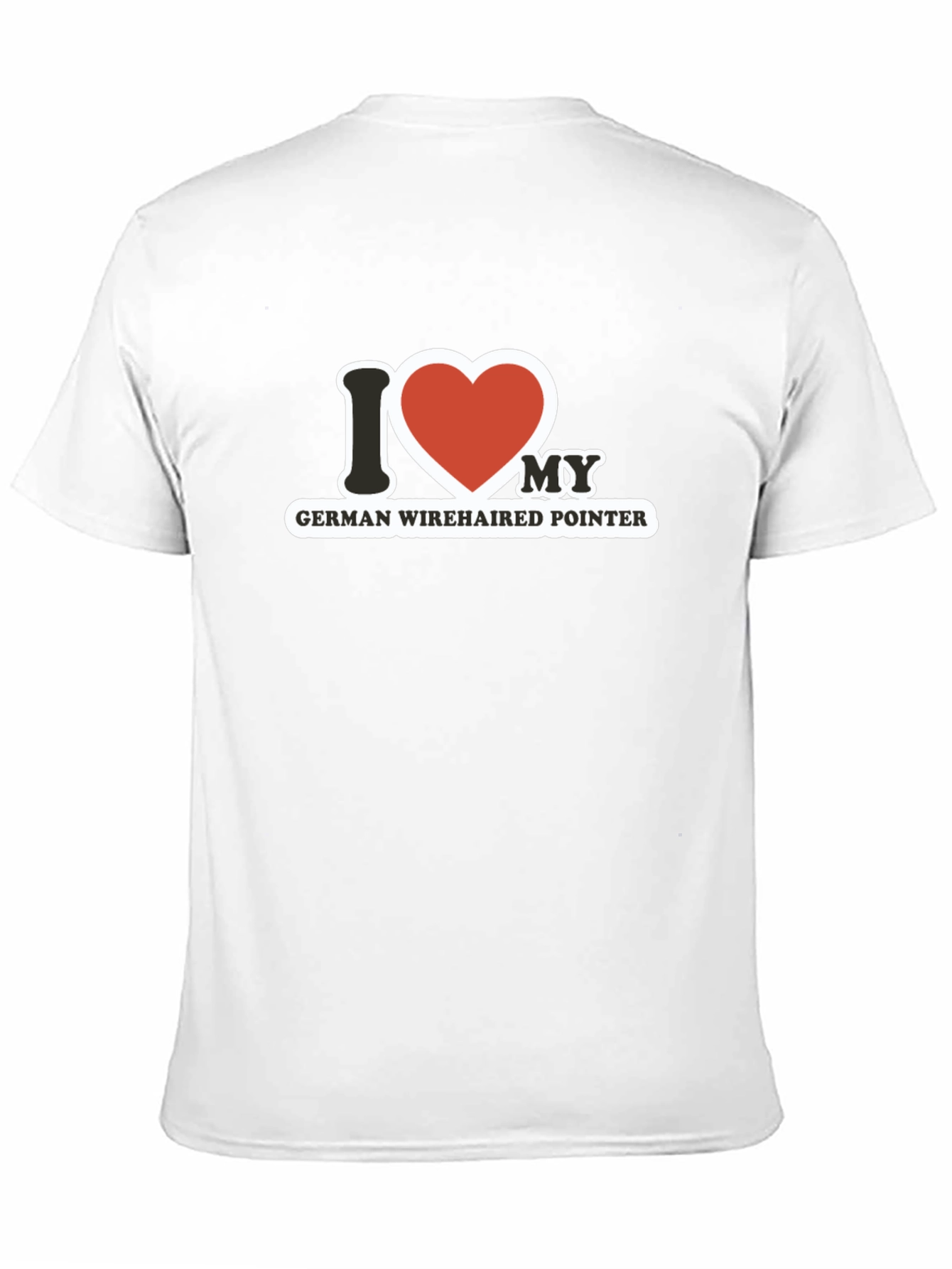 I Love My German Wirehaired Pointer T-Shirt