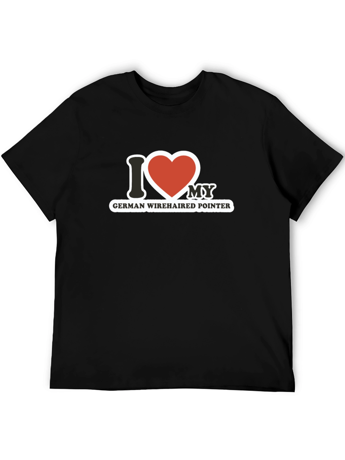 I Love My German Wirehaired Pointer T-Shirt