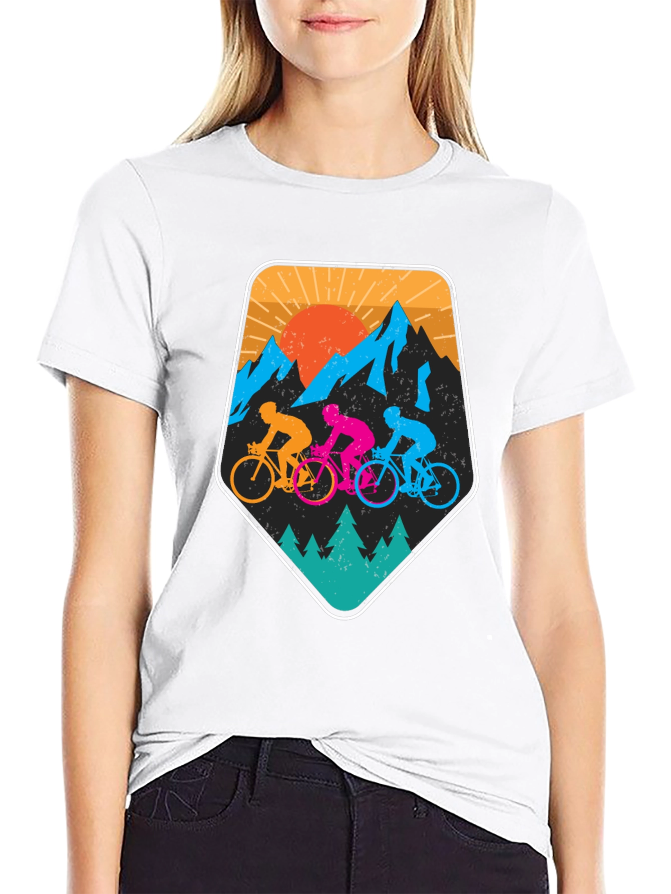 Mountain Biking T-Shirt - Outdoor Adventure Tee