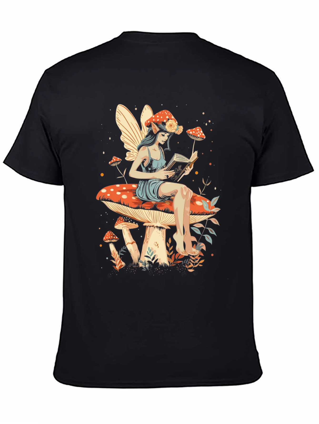 Whimsical Mushroom Fairy T-Shirt