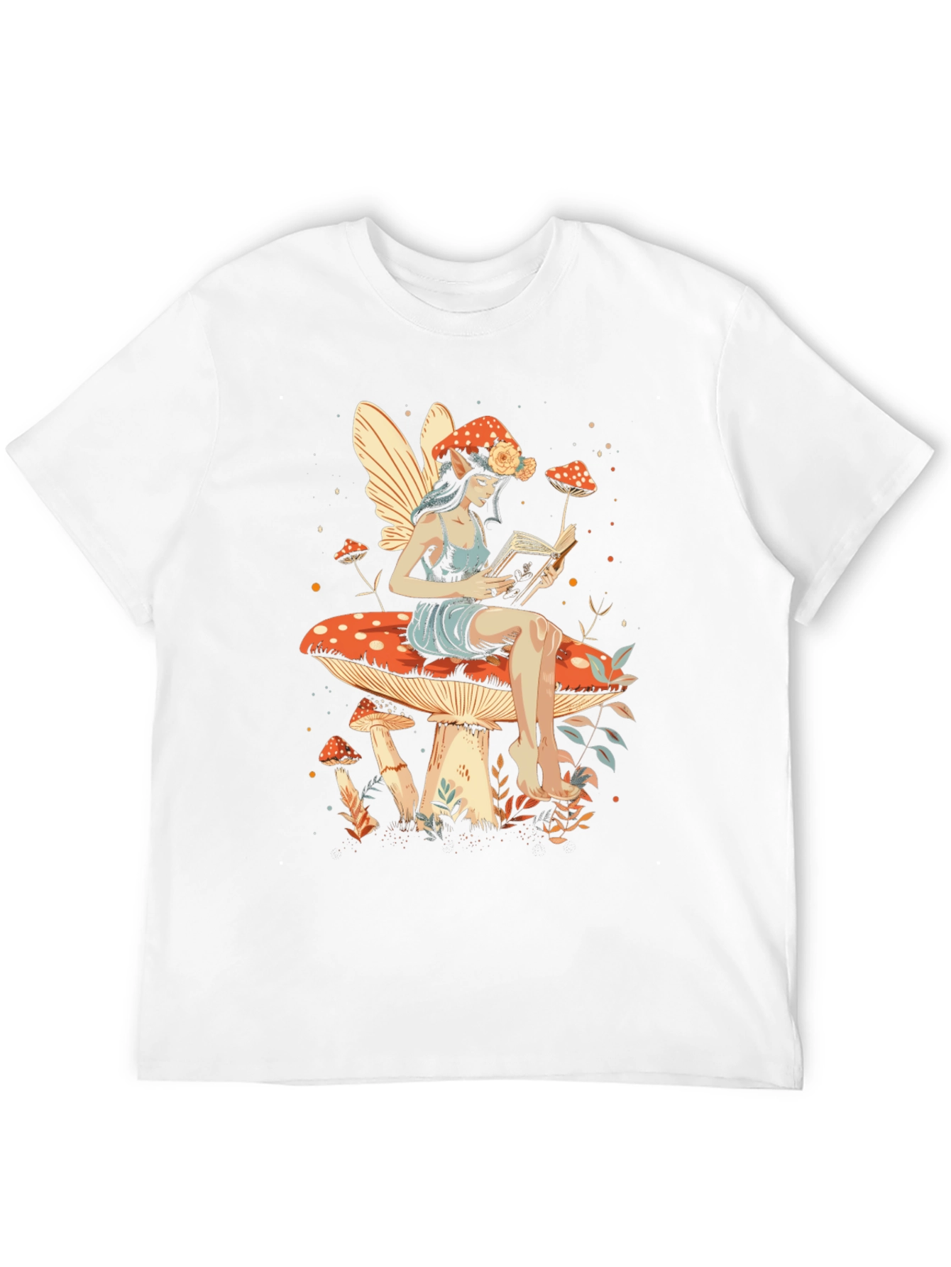Whimsical Mushroom Fairy T-Shirt