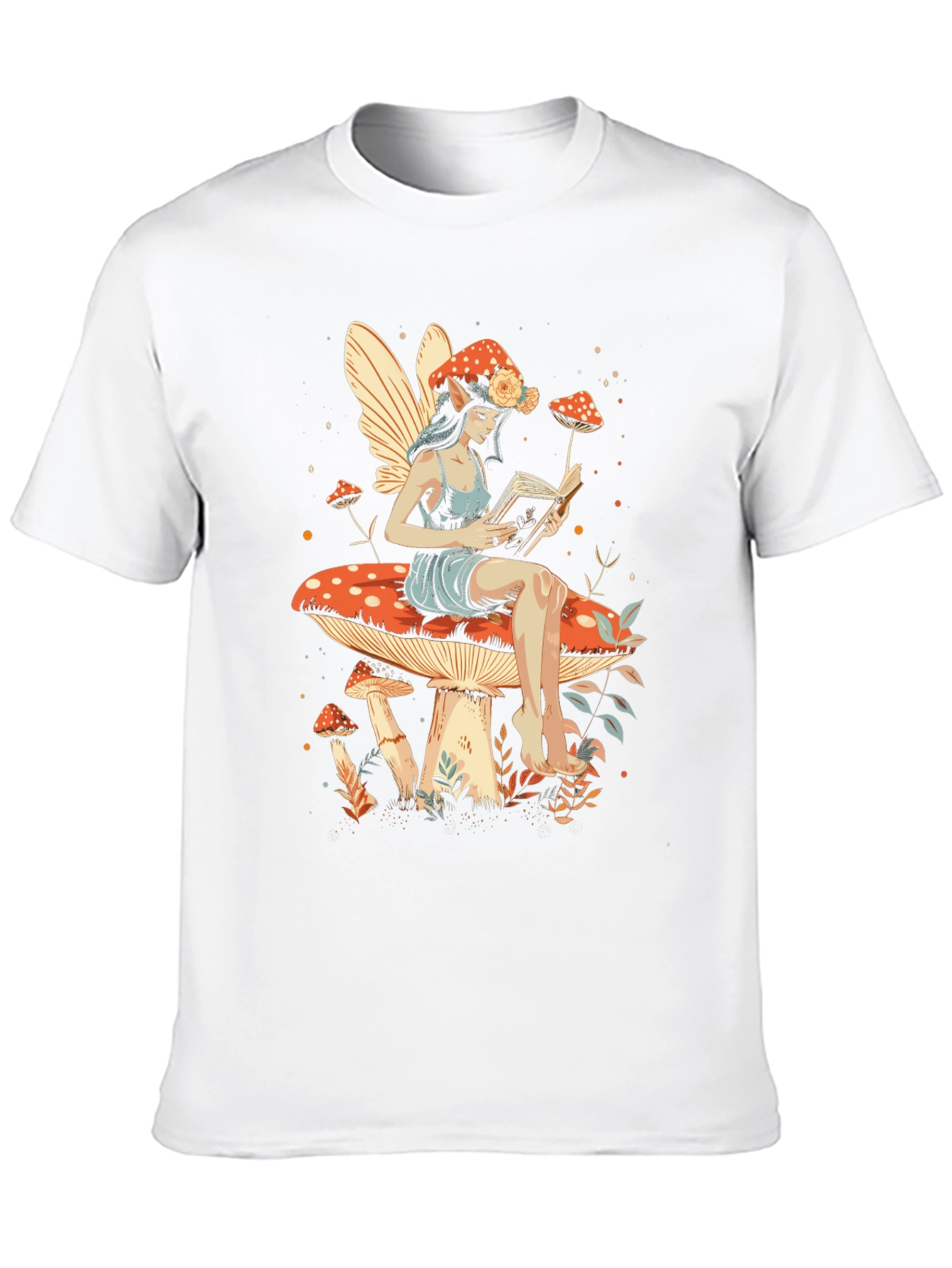 Whimsical Mushroom Fairy T-Shirt