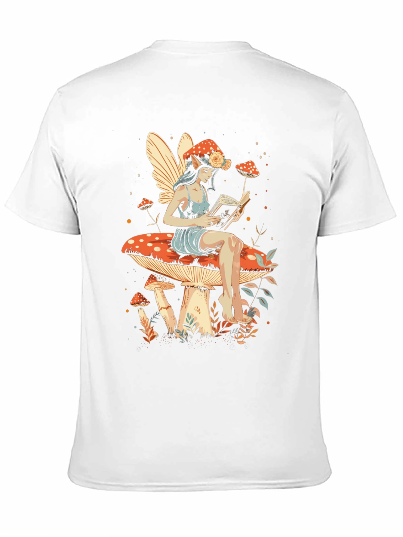 Whimsical Mushroom Fairy T-Shirt