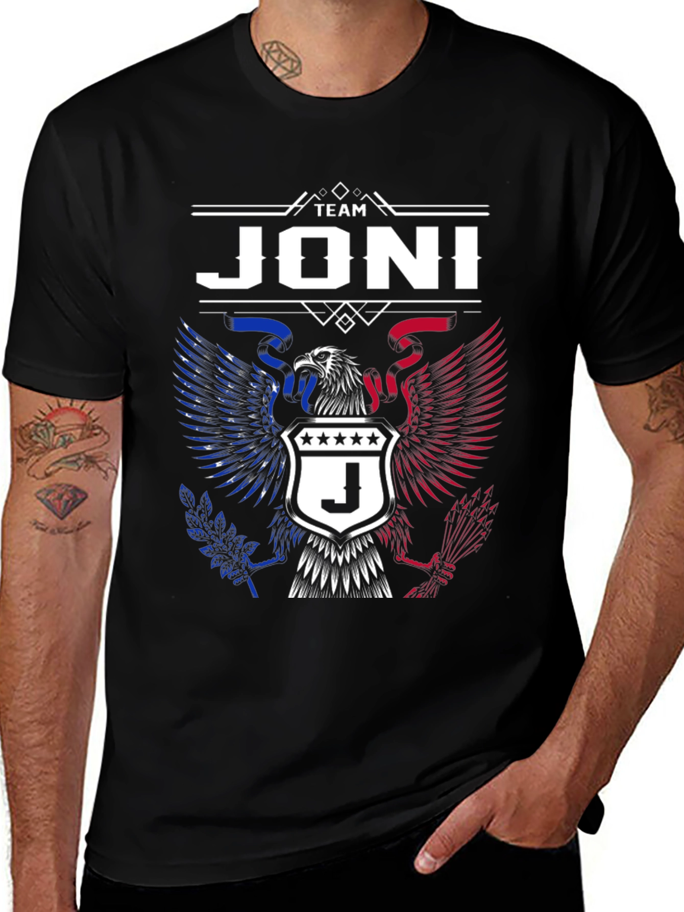 Team Joni Patriotic Eagle T-Shirt