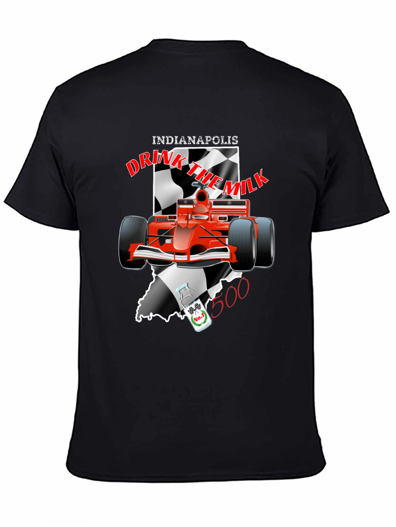 Indianapolis 500 Drink the Milk T-Shirt