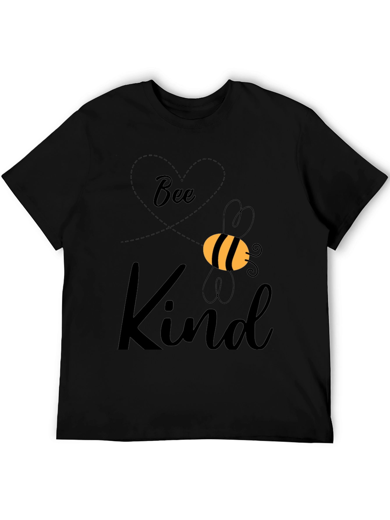 Bee Kind Graphic Tee - Unisex Black T-Shirt