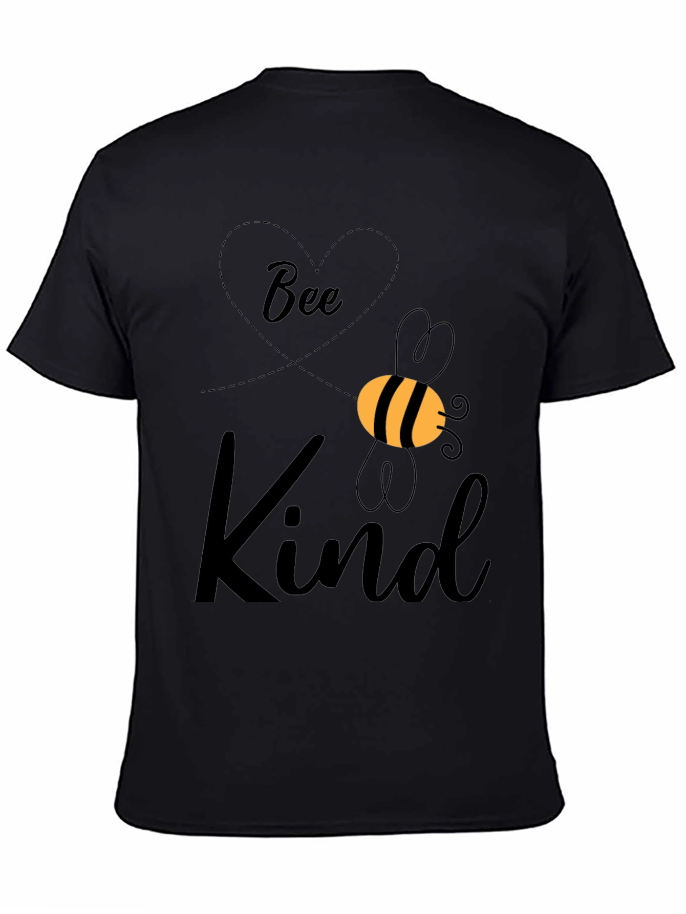 Bee Kind Graphic Tee - Unisex Black T-Shirt