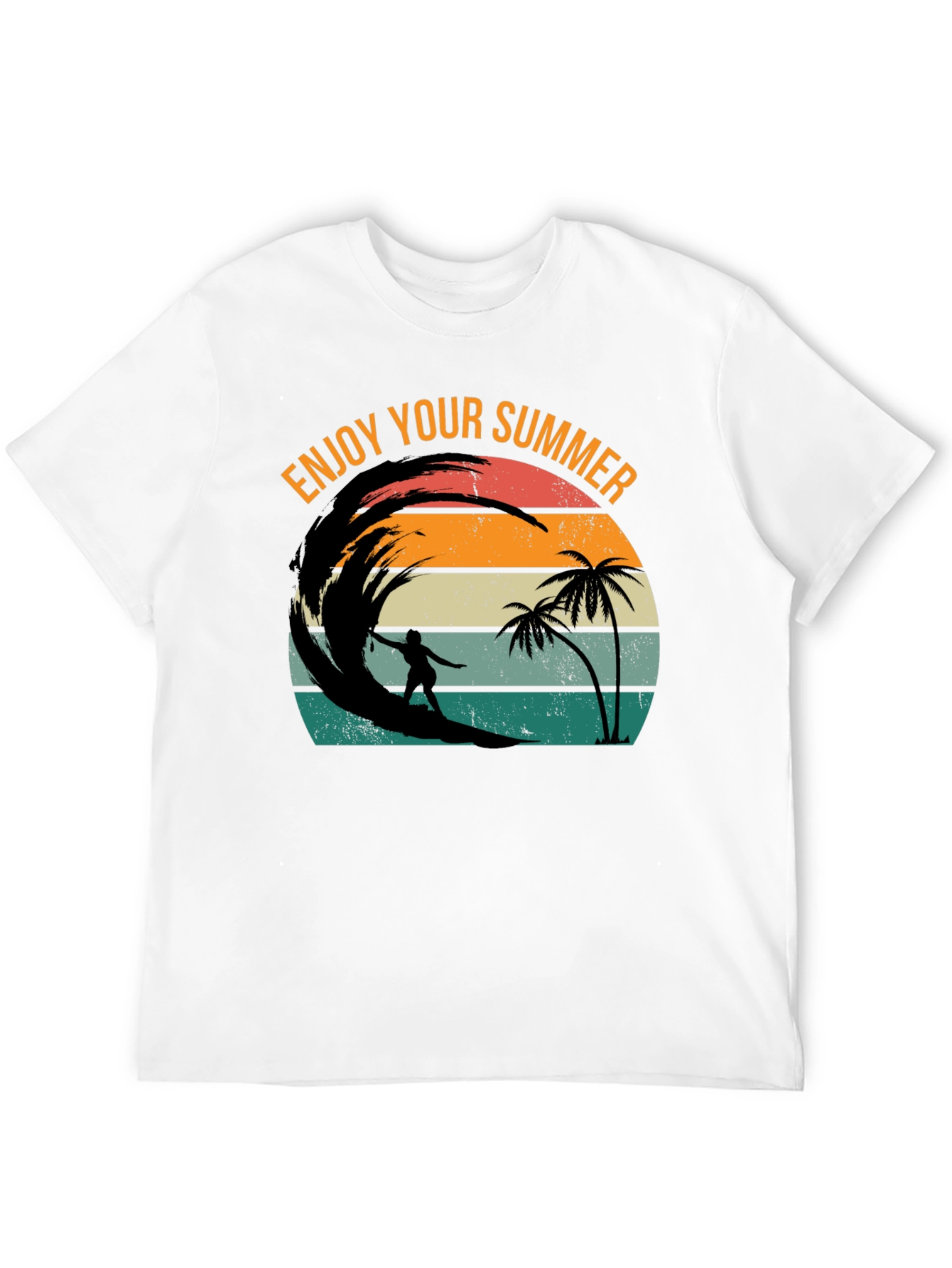 Enjoy Your Summer Surfing Graphic Tee