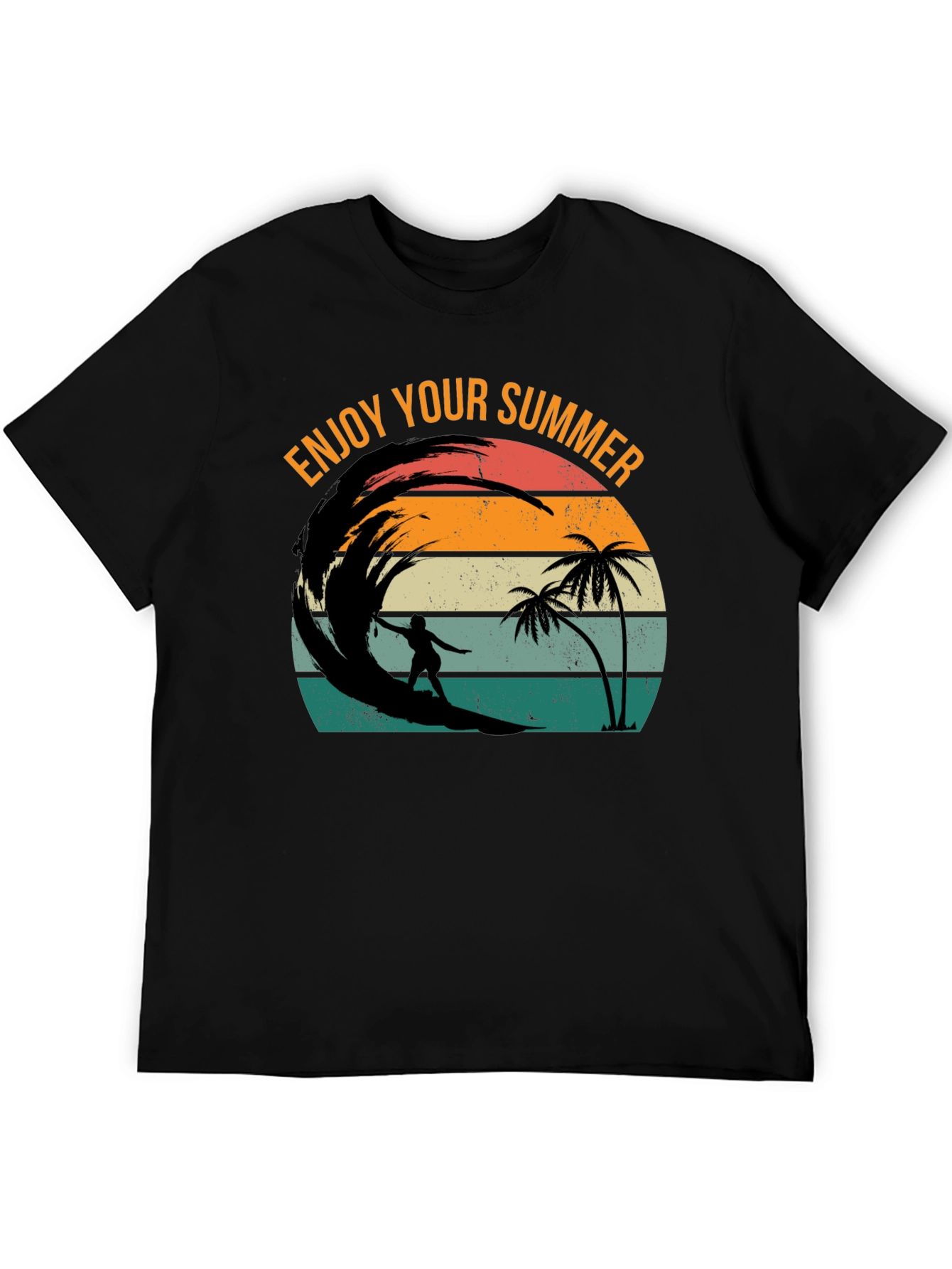 Enjoy Your Summer Surfing Graphic Tee