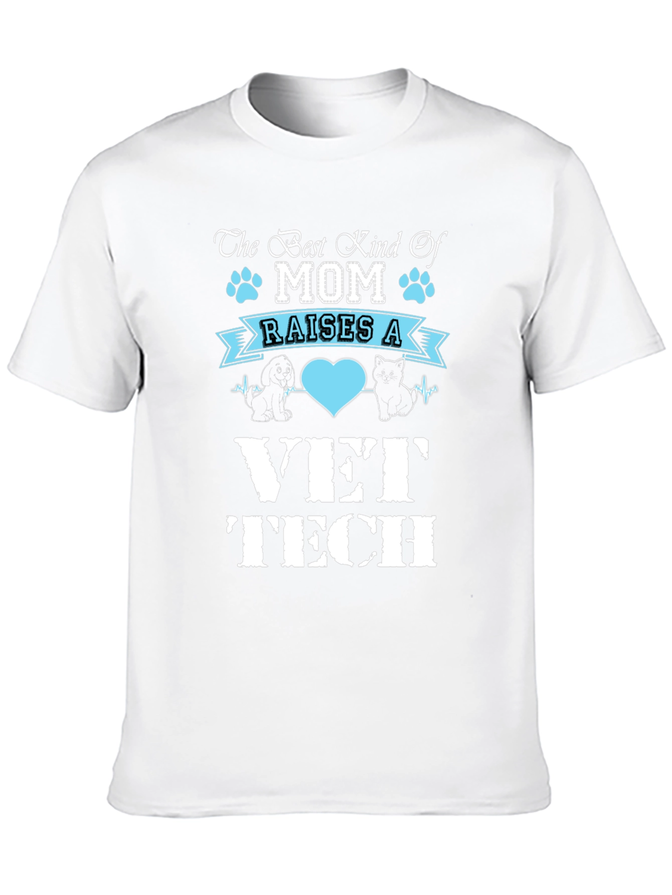 Best Kind of Mom Vet Tech T-Shirt