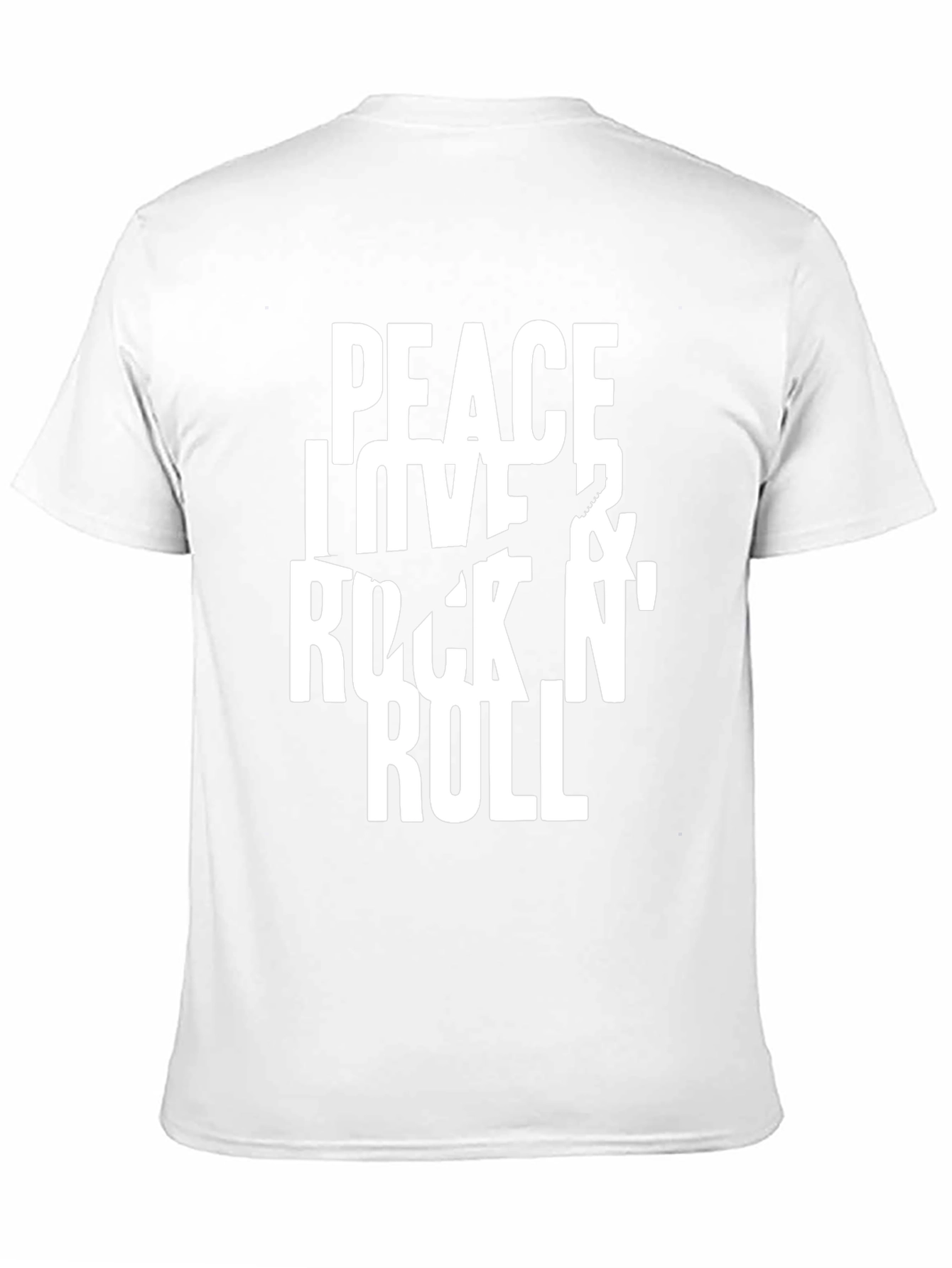 Peace Love & Rock N Roll Graphic Tee
