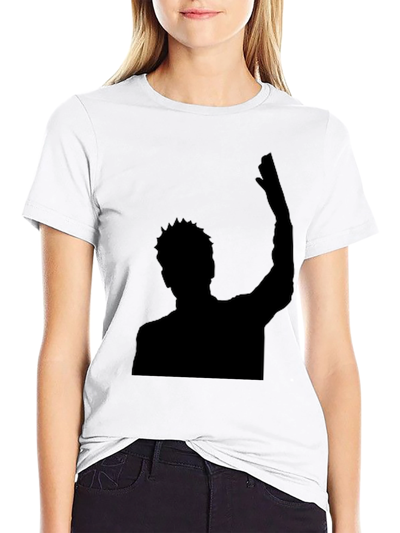 Silhouette Graphic Black T-Shirt - Menswear