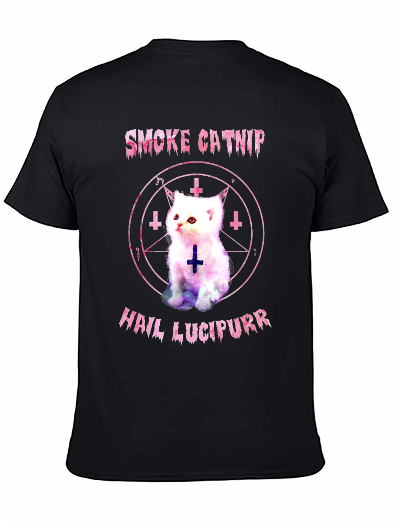 Smoke Catnip Hail Lucipurr T-Shirt