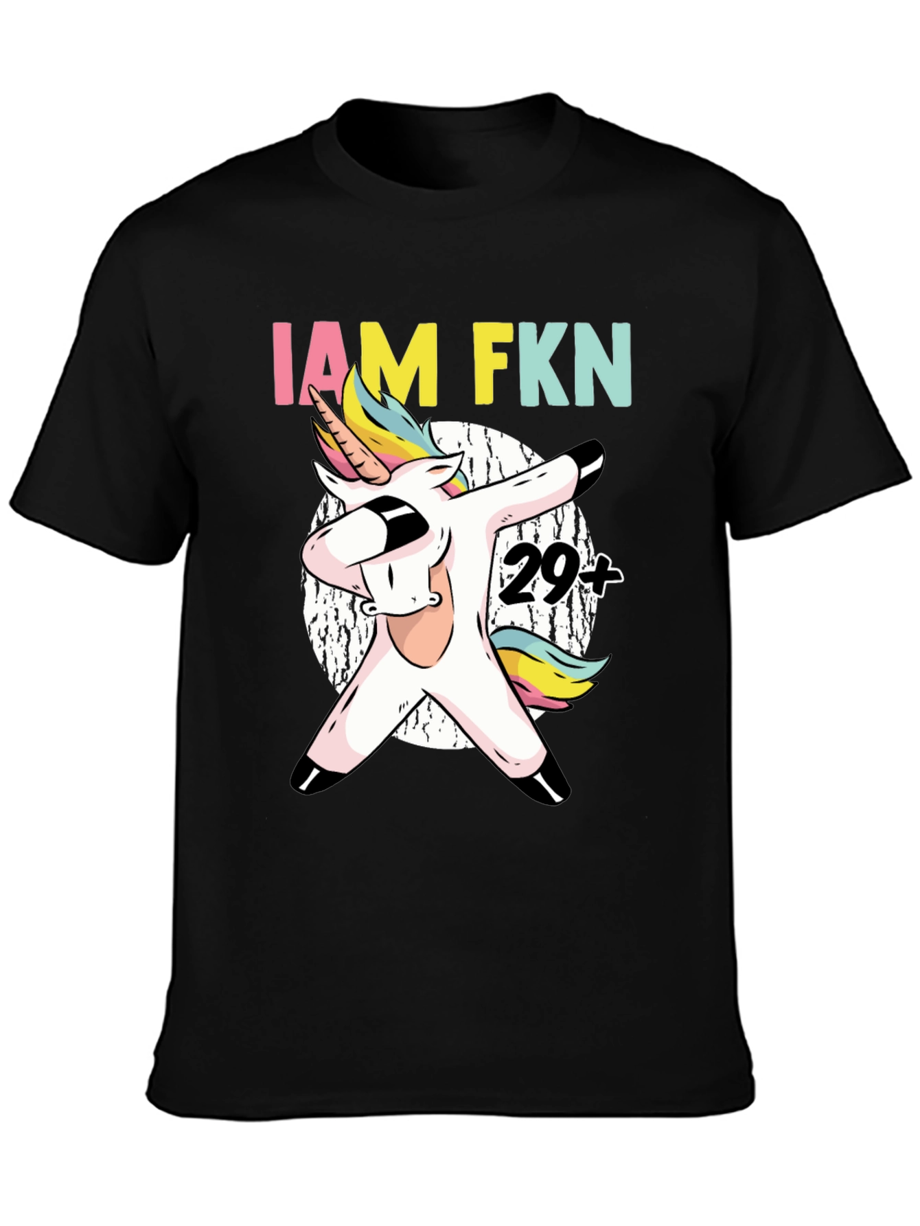 IAM FKN 29+ Unicorn Dabbing T-Shirt