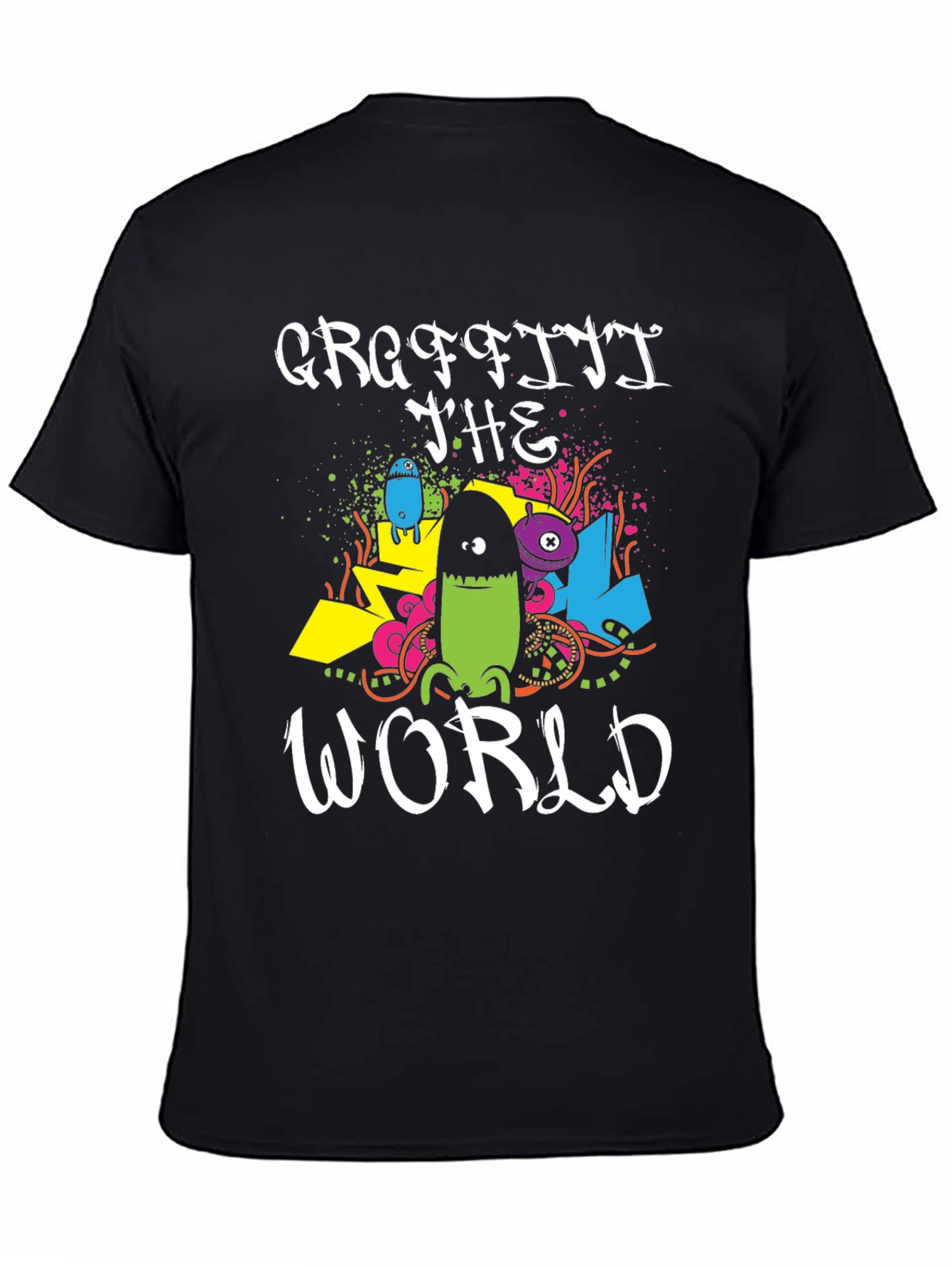 Graffiti the World Graphic Tee